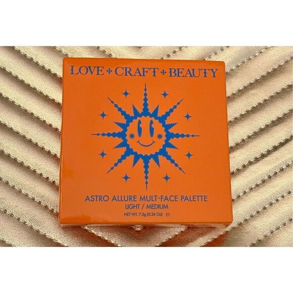 LOVE + CRAFT + BEAUTY - NWT - Astro Allure Multi-Face Palette in Light/Medium - Picture 3 of 13